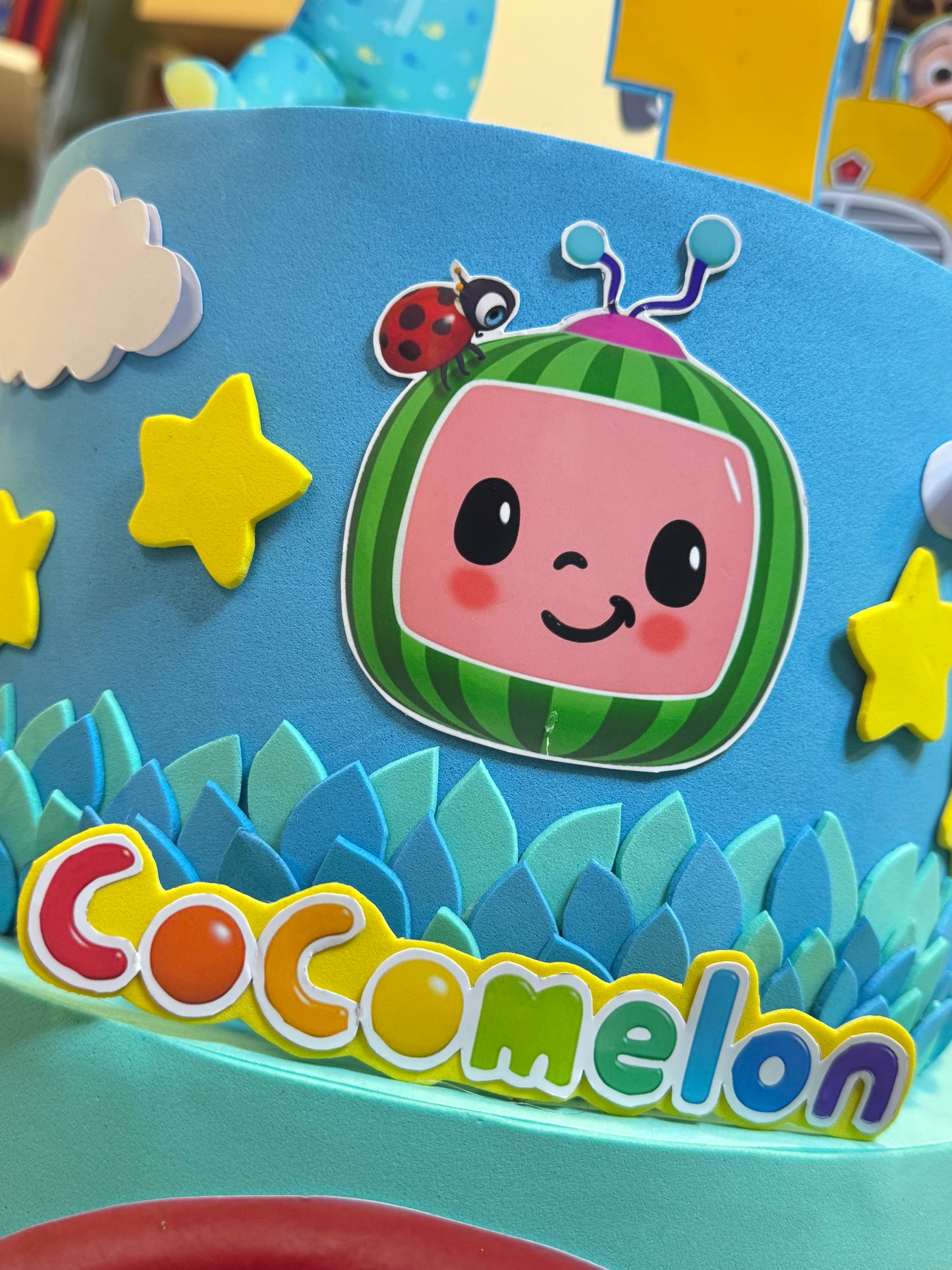 Torta scenografica Cocomelon