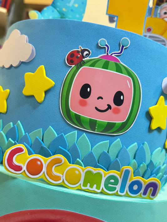 Torta scenografica Cocomelon