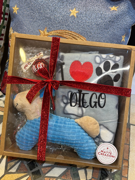 Box Natale amici a 4 zampe