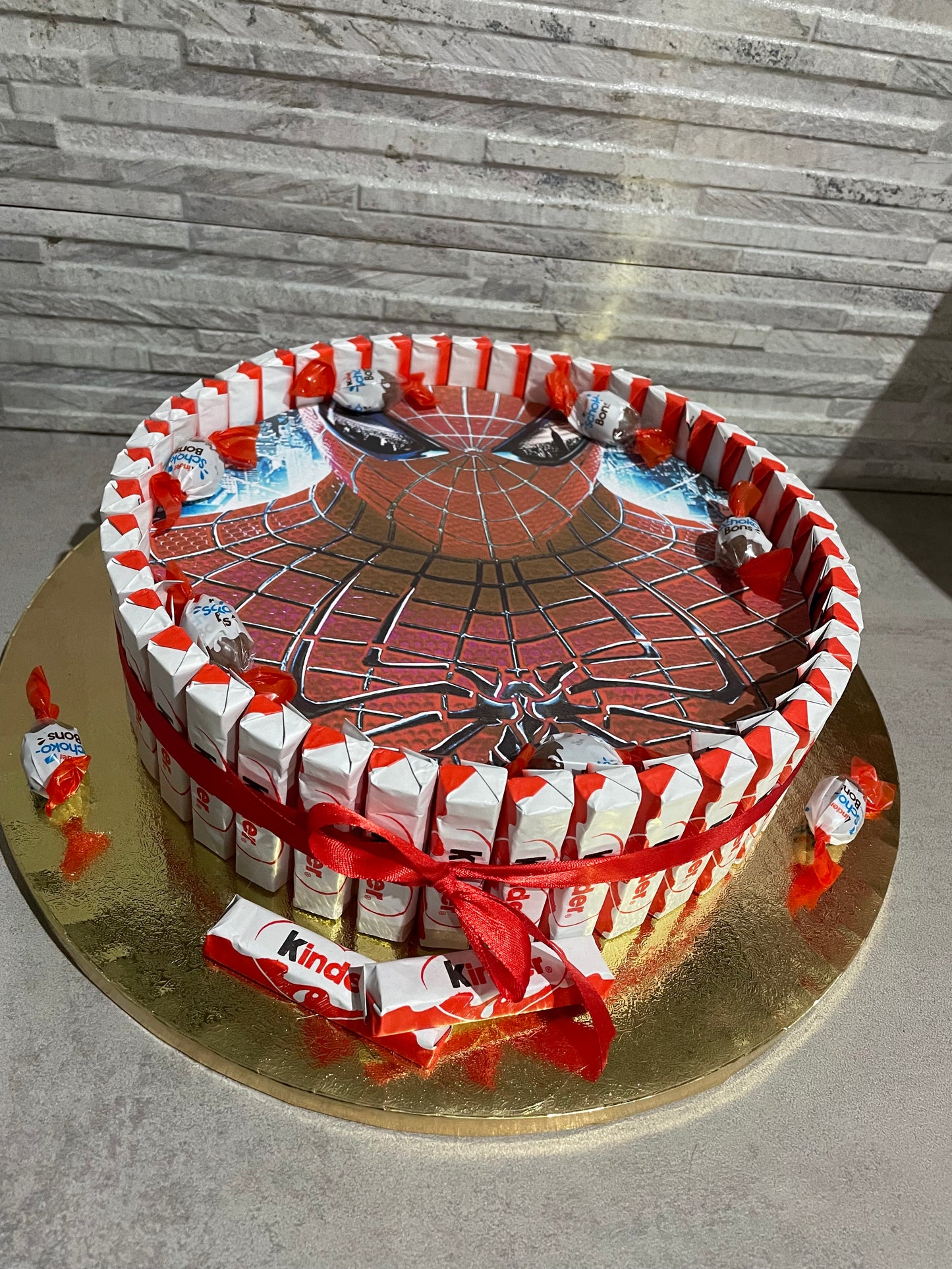 Torta Kinder Spiderman