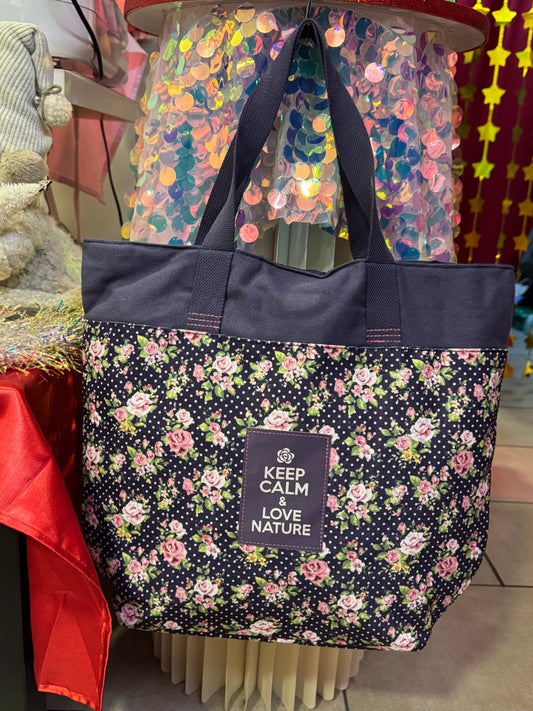 Borsa Keep calm and love nature