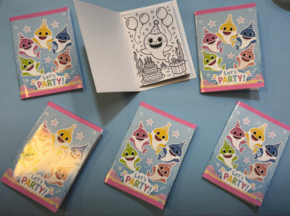 Kit Regalo da Colorare – Album e Pastelli Cera Fine Festa Compleanno Bambini