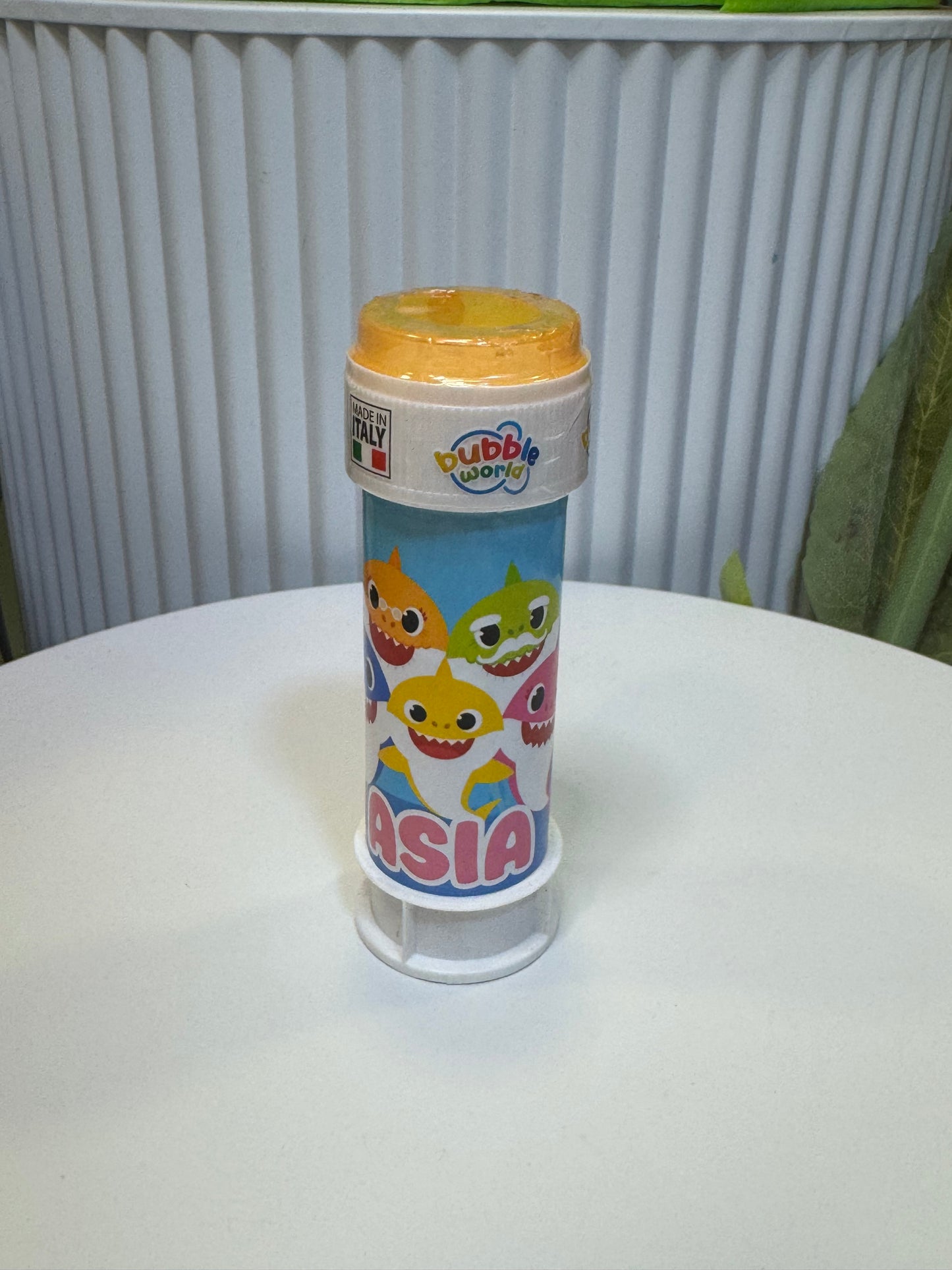 Bolle di Sapone Personalizzate – Regalino Fine Festa Compleanno Bambini con Nome