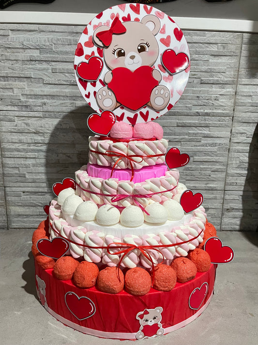 Torta Marshmellow Orsetto