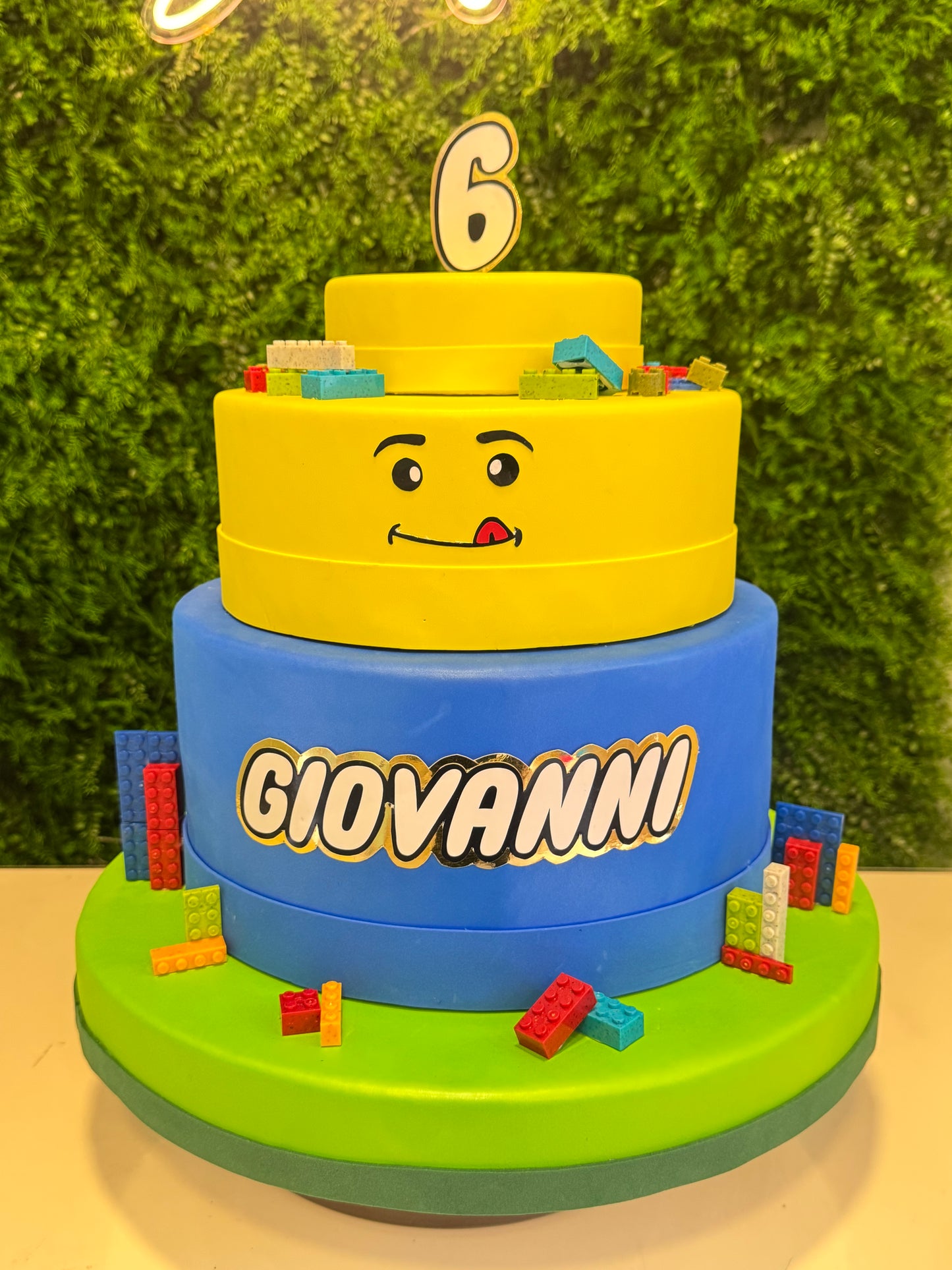 Torta scenografica tema Lego