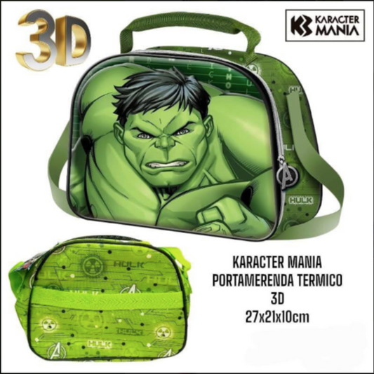 Zaino portamerenda Hulk