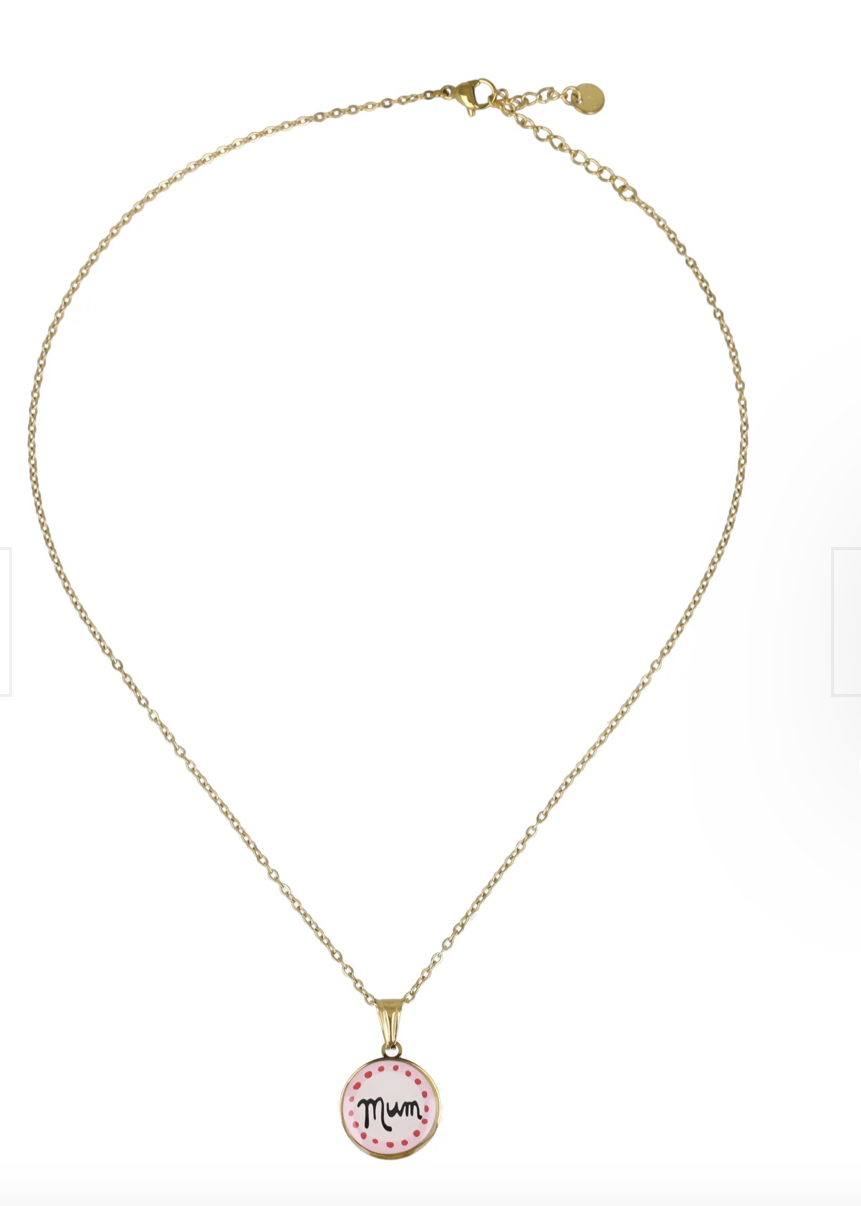Collana Pendente "Mum" – Il Regalo Speciale per la Mamma