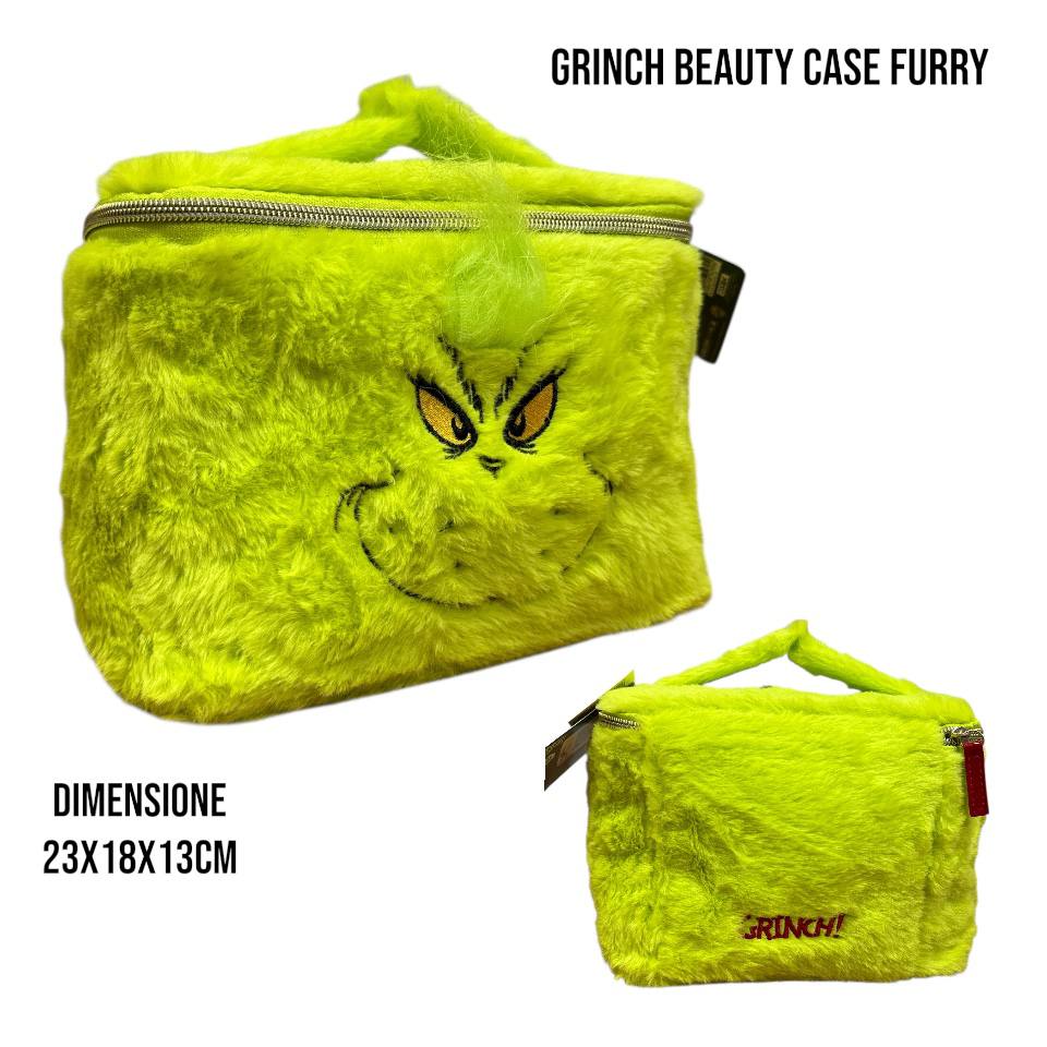 BEAUTY CASE PELLICCIA con elementi in 3d