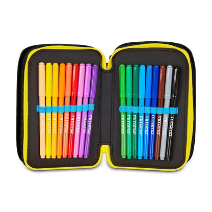 POKEMON ASTUCCIO 3 ZIP SING SCUOLA E TEMPO LIBERO