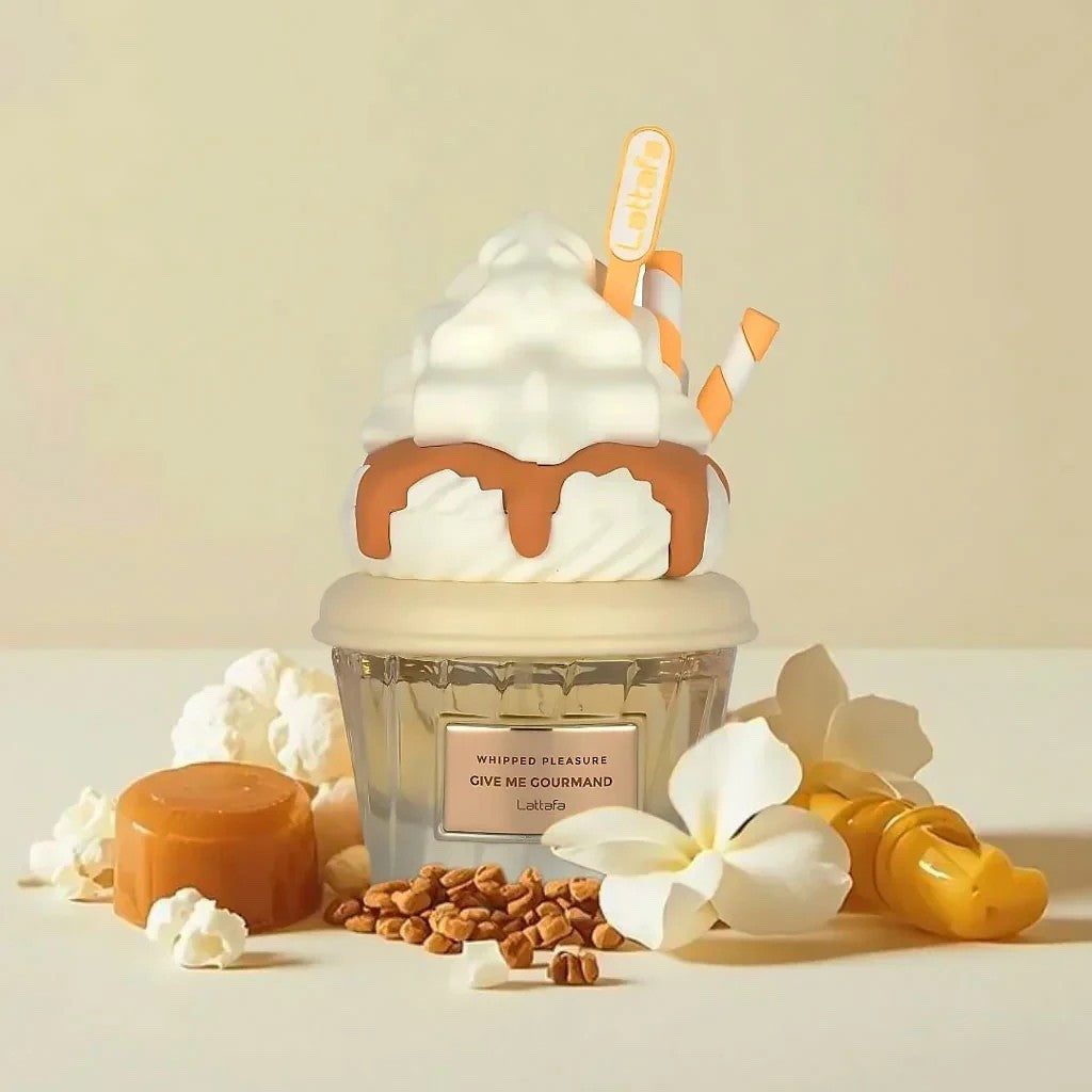 LATTAFA GIVE ME GOURMAND WHIPPED PLEASURE 75ML EDP SPRAY BRAND NEW & SEALED