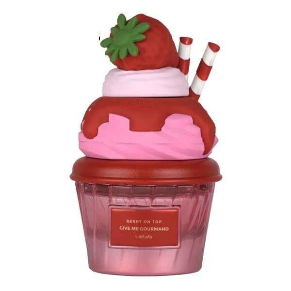 LATTAFA GIVE ME GOURMAND BERRY ON TOP 75ML EDP SPRAY BRAND NEW & SEALED