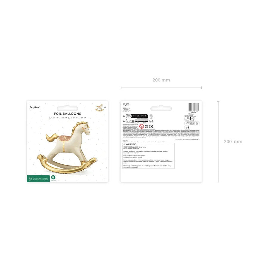 Supershape Cavalluccio a Dondolo 118x104cm