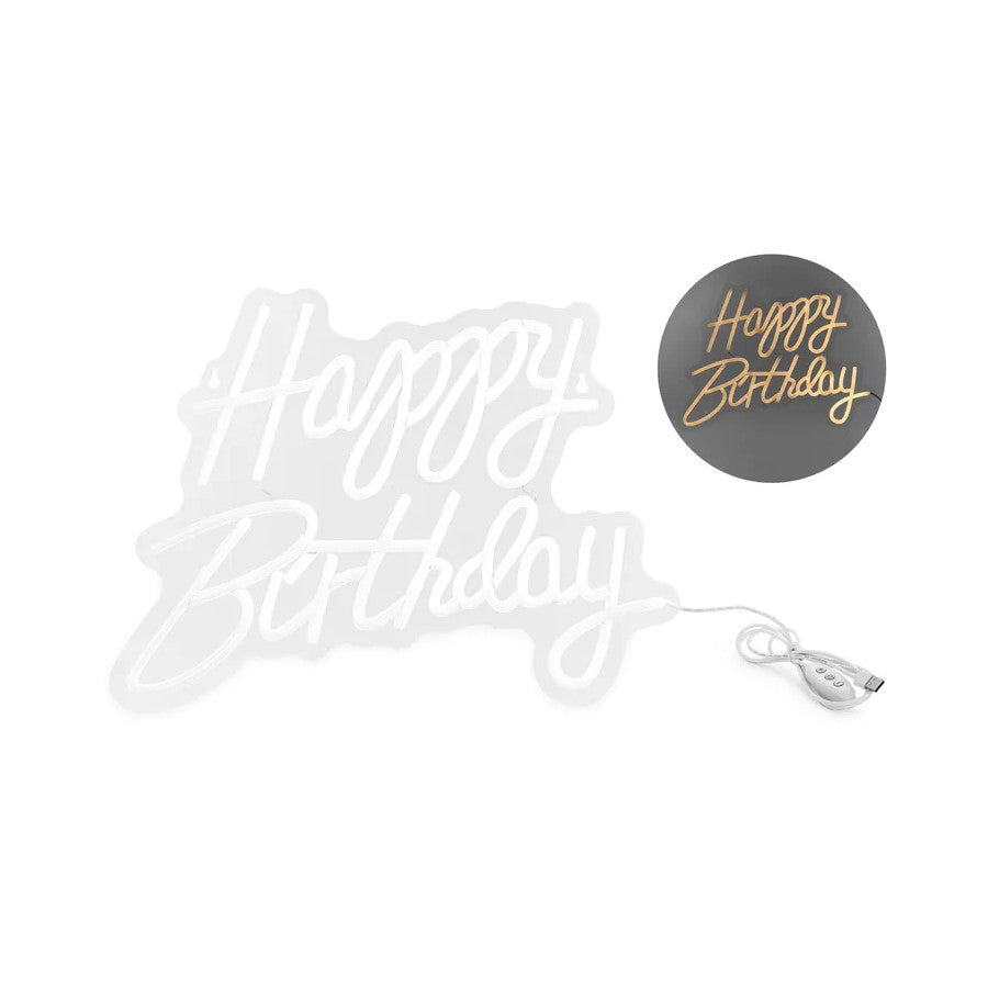 Scritta led Standard Happy Birthday