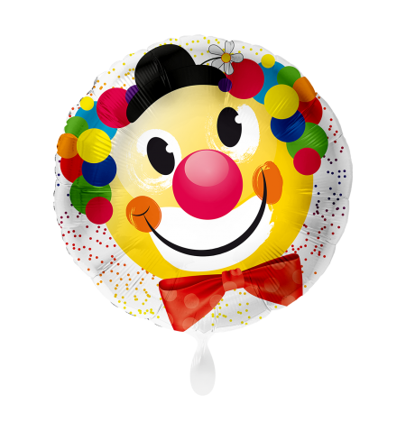 Shape 18"/45cm clown sorridente