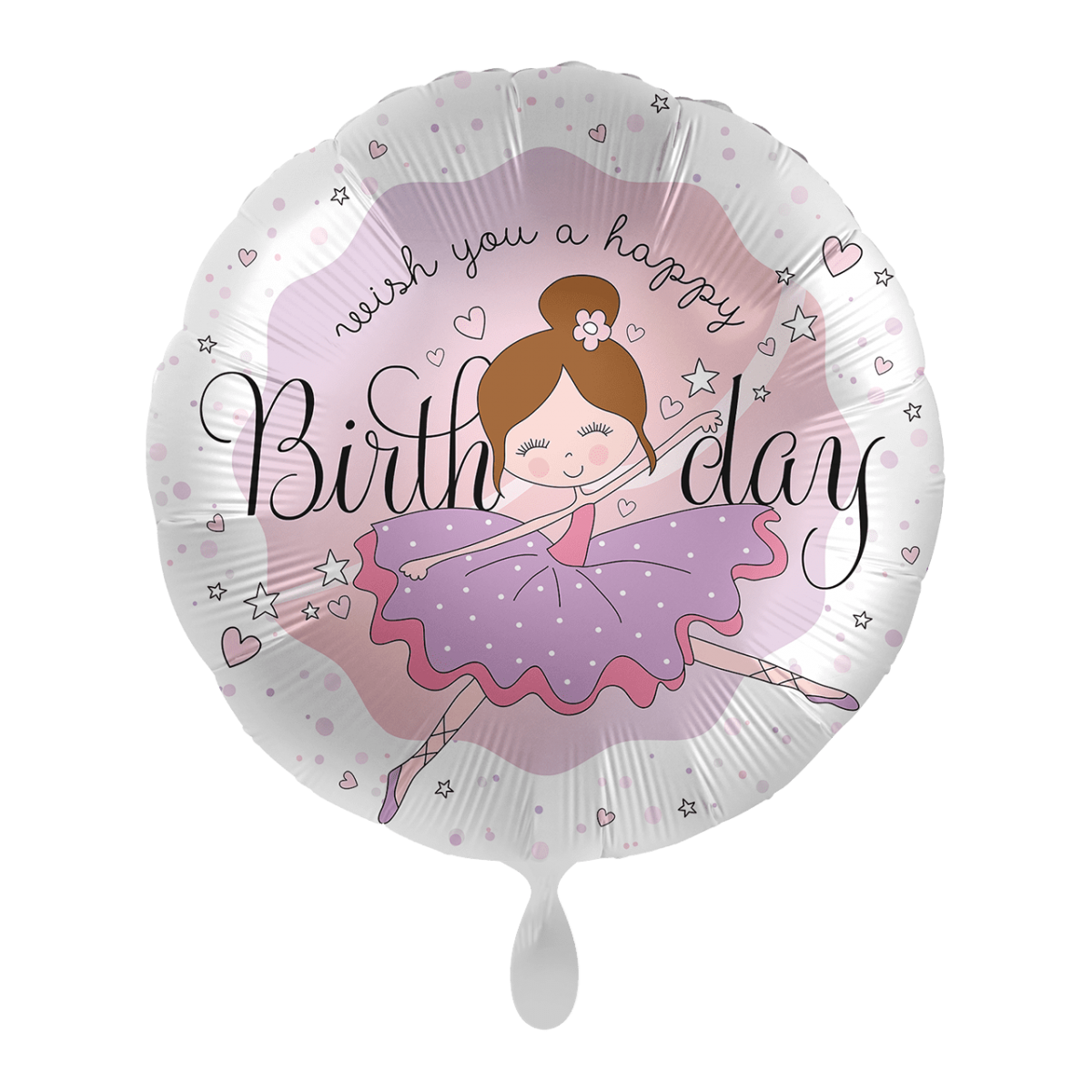 Shape 18"/45cm Happy birthday Ballerina